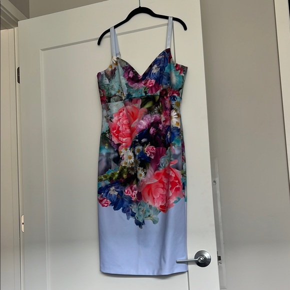 Ted Baker Emore Focus Bouquet Strappy Dress - Picture 2 of 7
